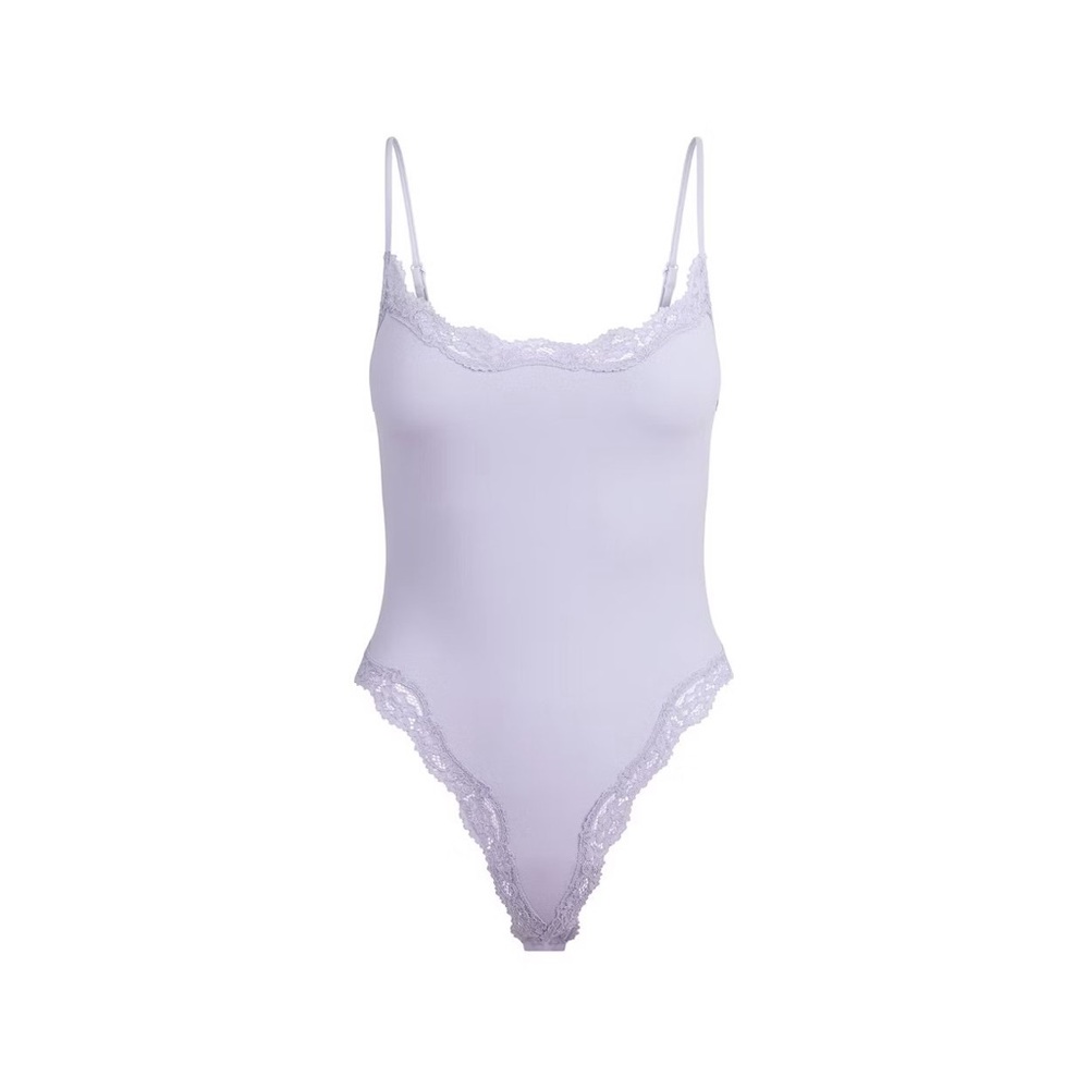 SKIMS FITS EVERYBODY LACE CAMI BODYSUIT JUPITER S - Picture 4 of 4